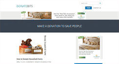 Desktop Screenshot of donatebits.com