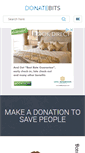 Mobile Screenshot of donatebits.com